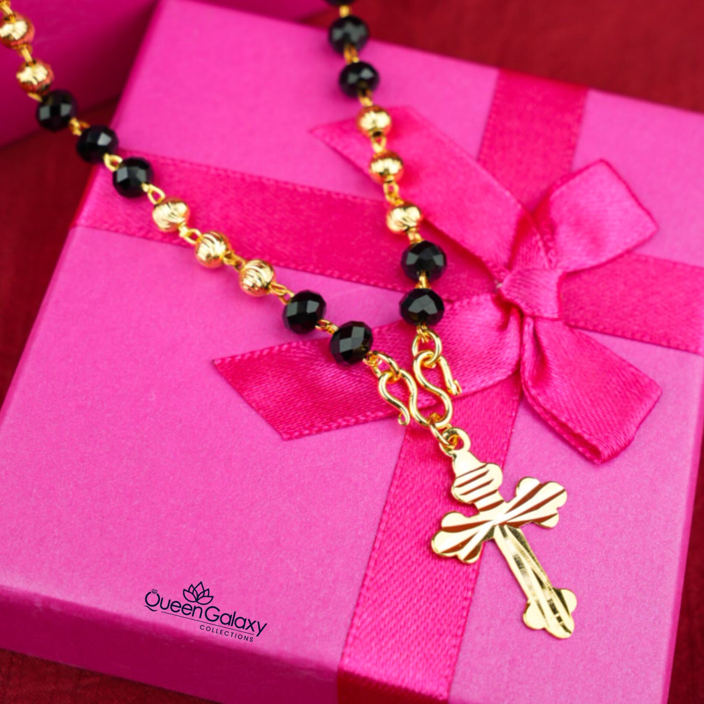 Gold Plated Karimani Chain With Pendant