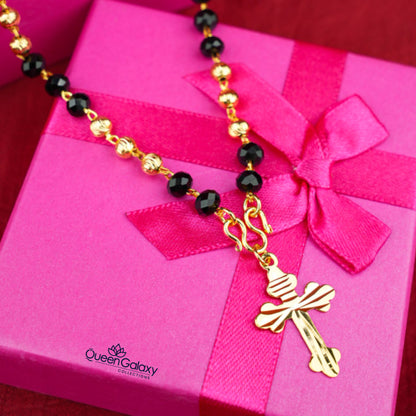 Gold Plated Karimani Chain With Pendant