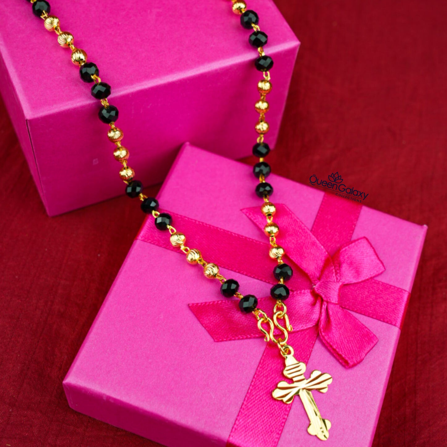 Gold Plated Karimani Chain With Pendant