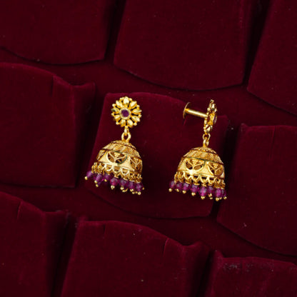 Gold Plated Jumka