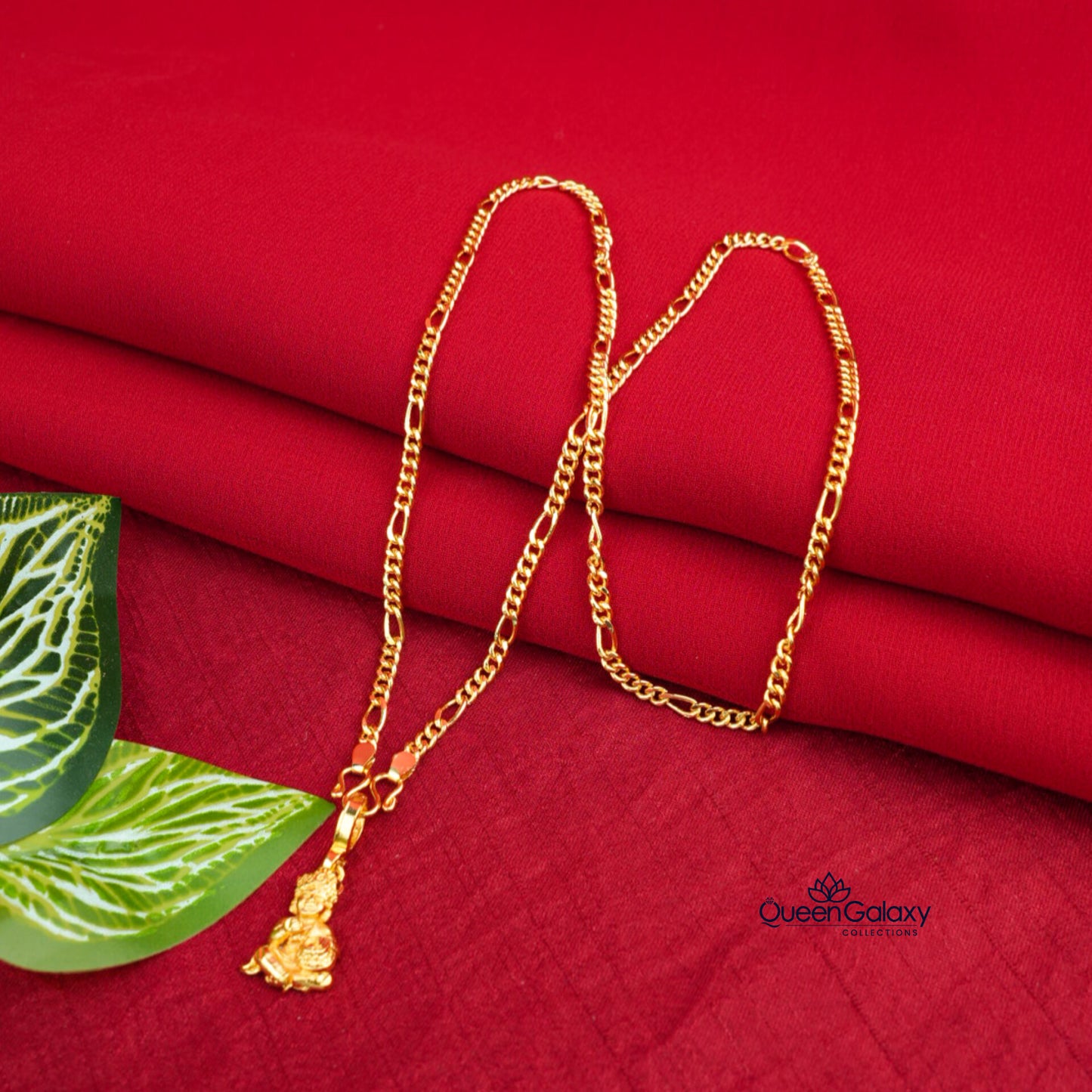 Gold Plated Sachin Chain With Pendant
