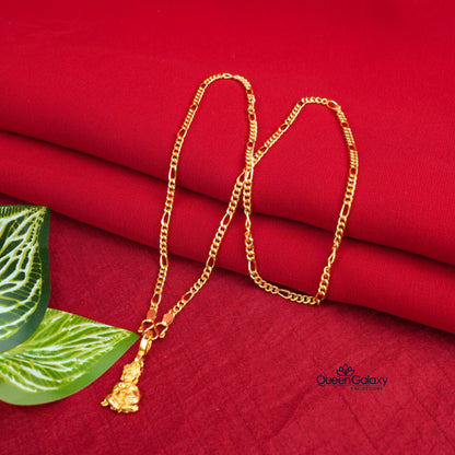 Gold Plated Sachin Chain With Pendant