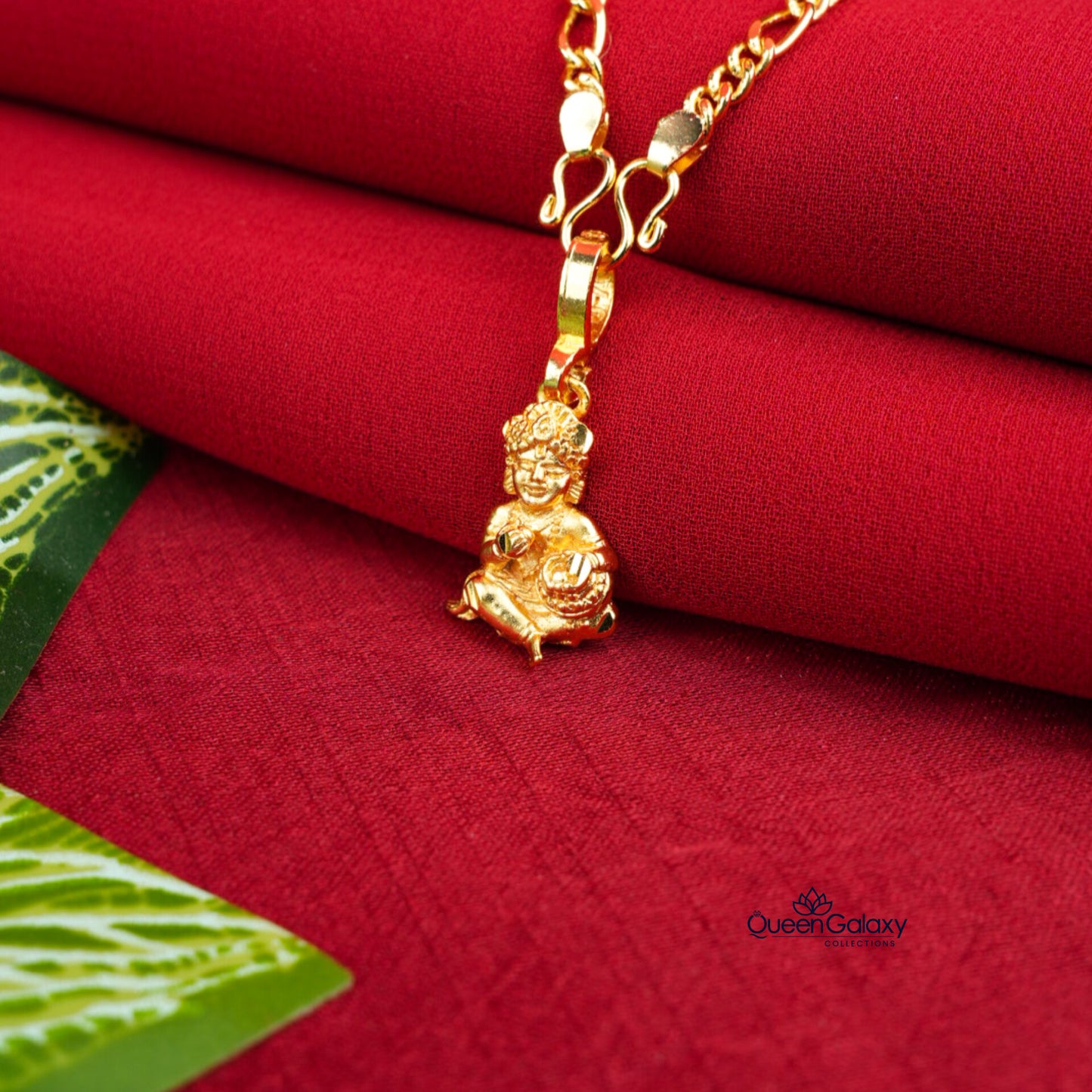 Gold Plated Kannan Pendant