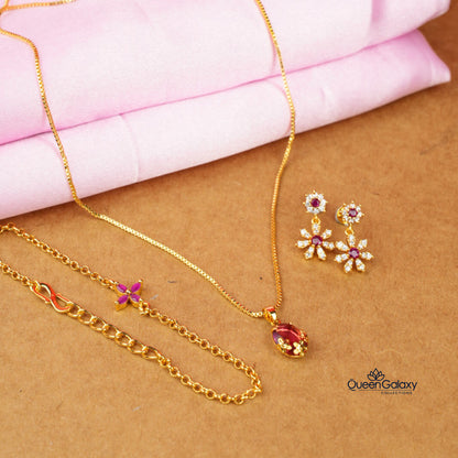 Gold Plated Combo Set