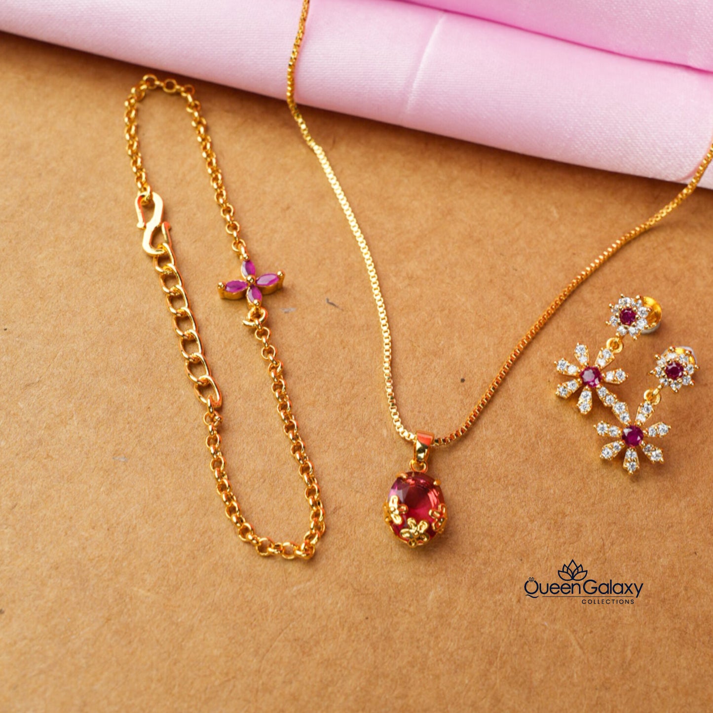 Gold Plated Combo Set