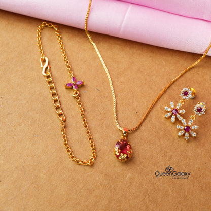 Gold Plated Combo Set