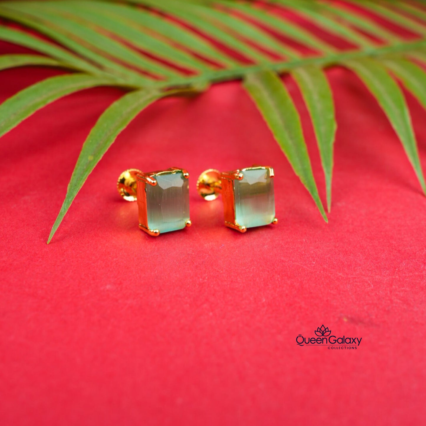 Gold Plated Soofi Stud