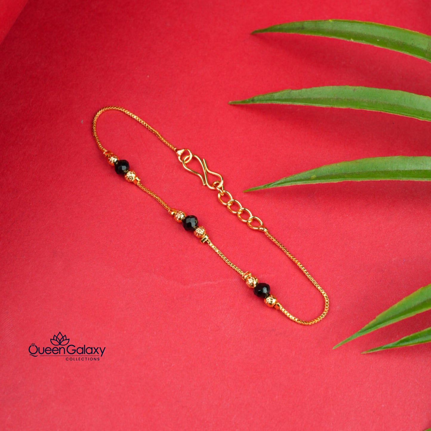 Gold Plated Beads Bracelet