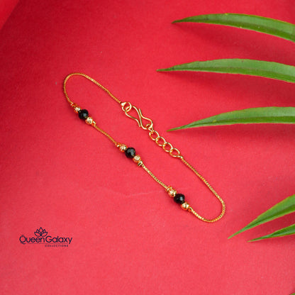 Gold Plated Beads Bracelet