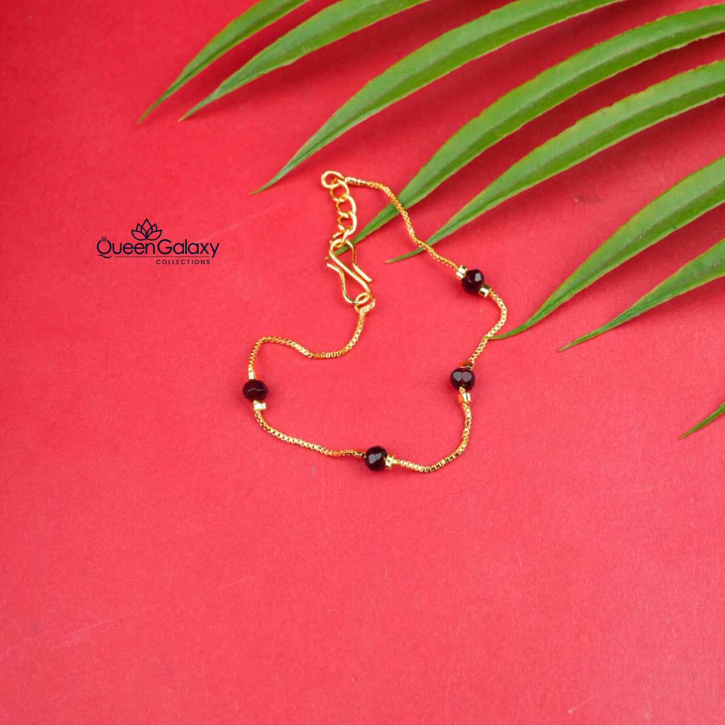 Gold Plated Beads Bracelet