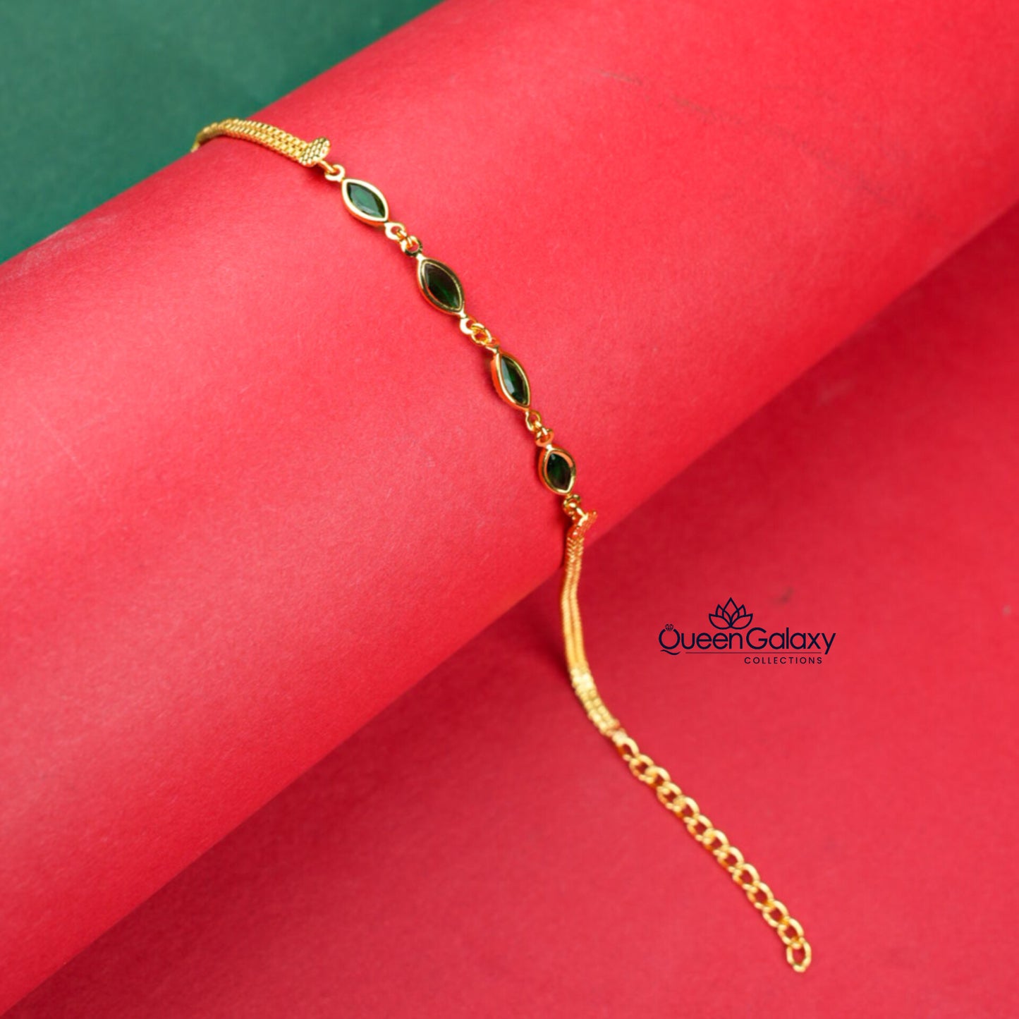 Gold Plated Crystal Bracelet