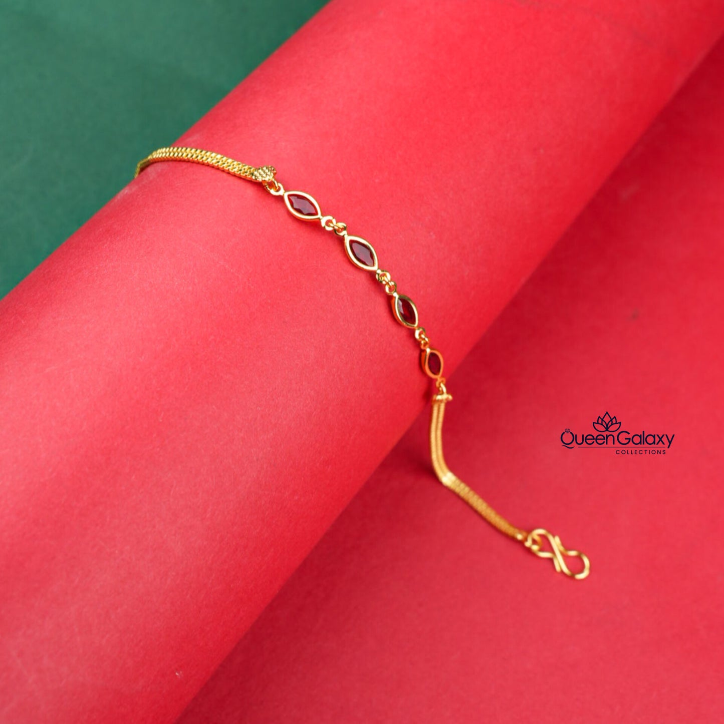 Gold Plated Crystal Bracelet
