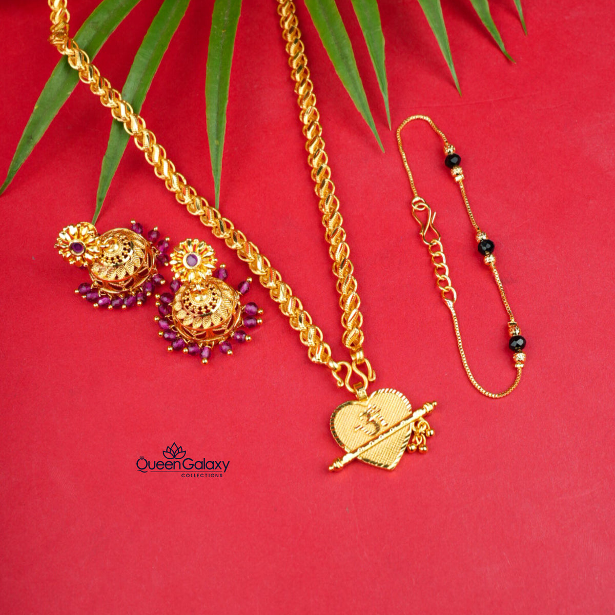 Gold Plated Combo Set
