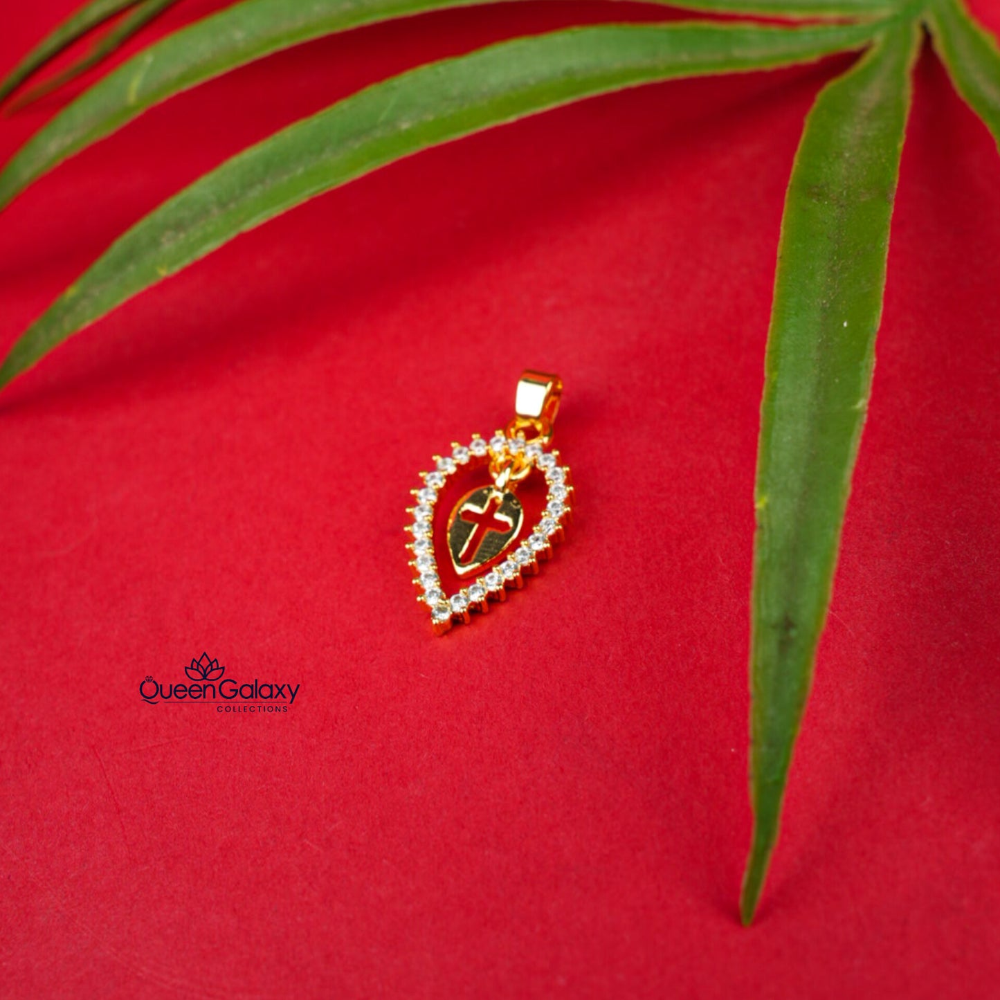 Gold Plated Diamond Look Thali