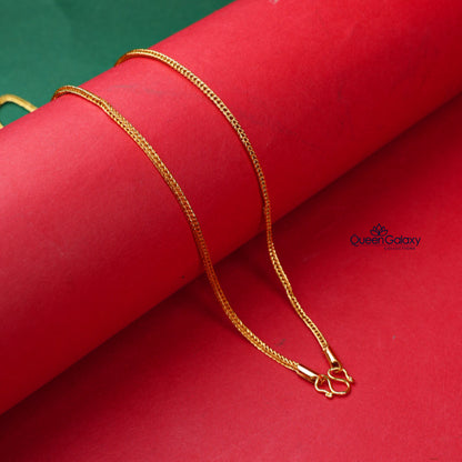Gold Plated Fox Chain