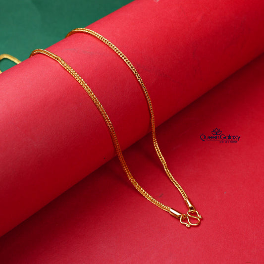 Gold Plated Fox Chain