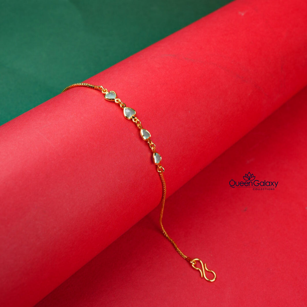 Gold Plated Crystal Bracelet
