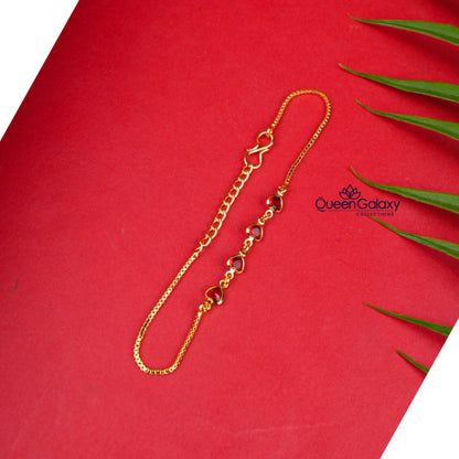 Gold Plated Crystal Bracelet