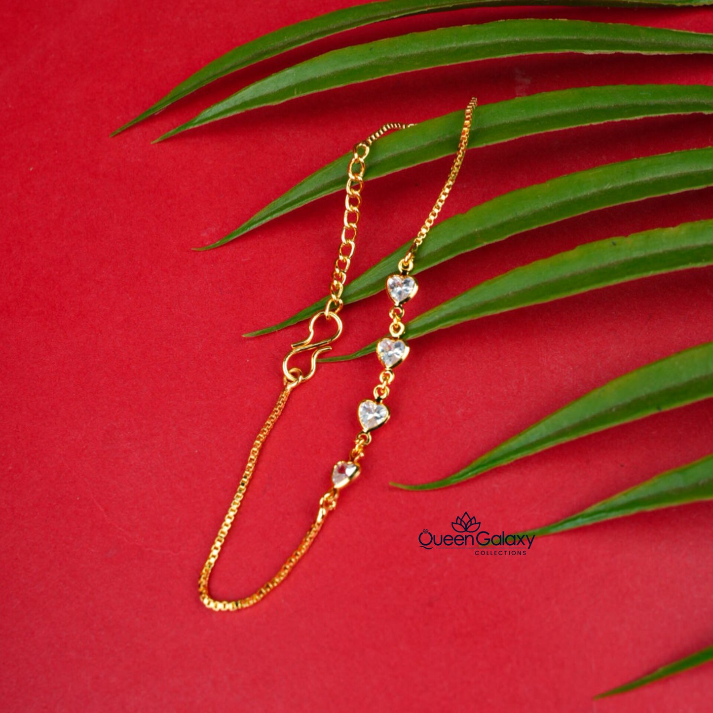 Gold Plated Crystal Bracelet
