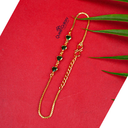 Gold Plated Crystal Bracelet