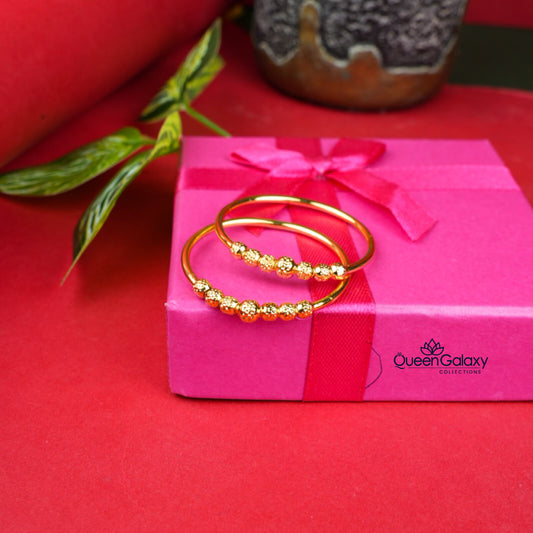 Gold Plated Baby Bangle