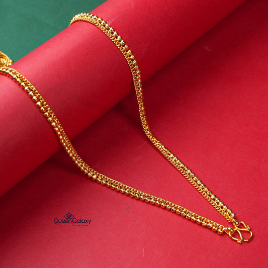 Gold Plated  Mutharanjan Chain