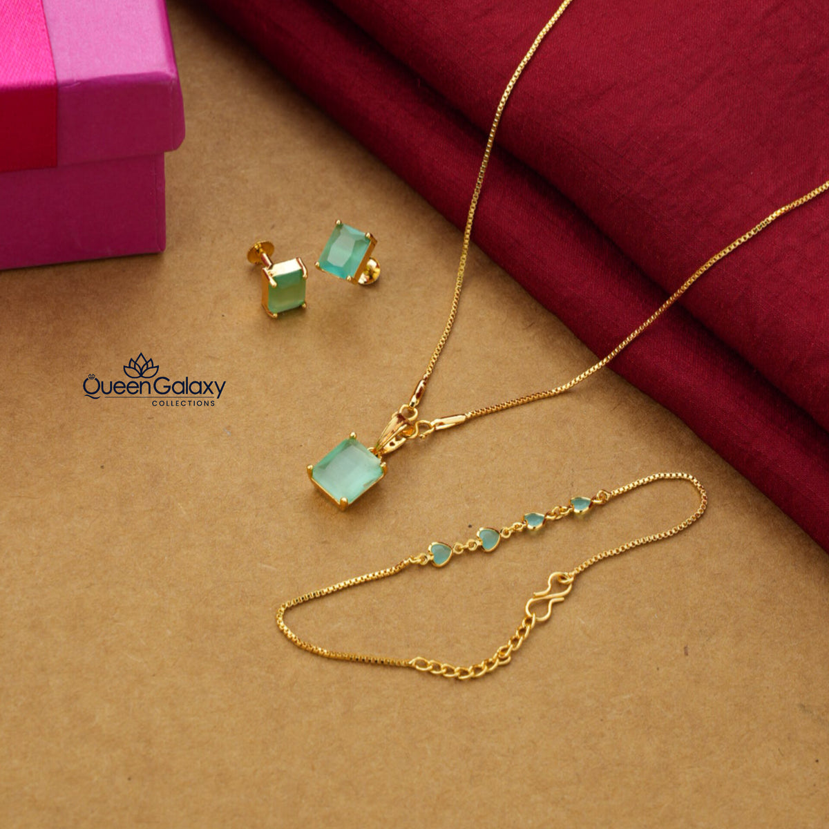 Gold Plated Combo Set