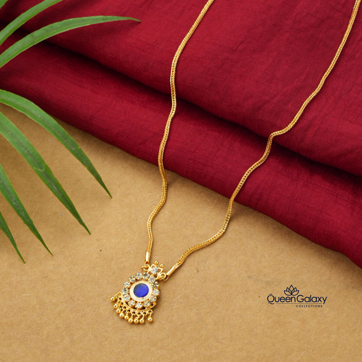 Gold Plated Palakka Necklace
