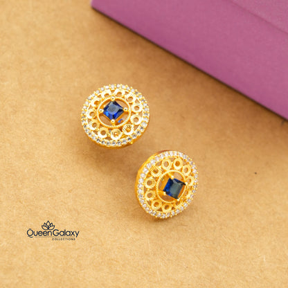 Gold Plated AD Stone Stud