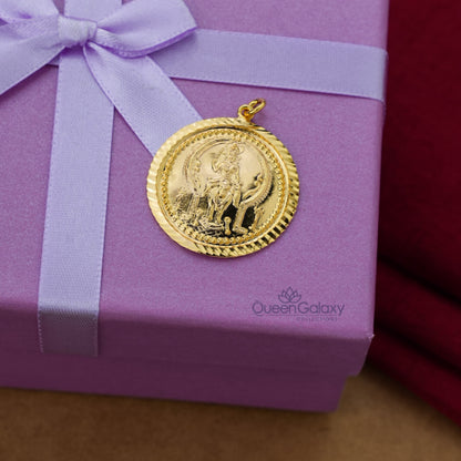 Gold Plated Vishnumaya Pendant