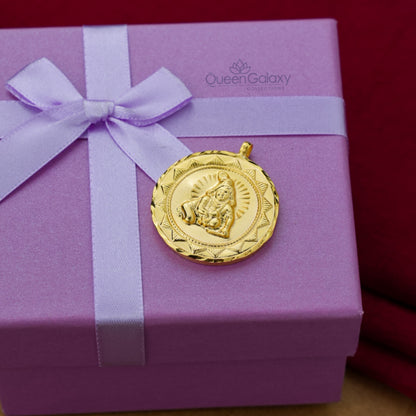 Gold Plated Unnikannan Pendant