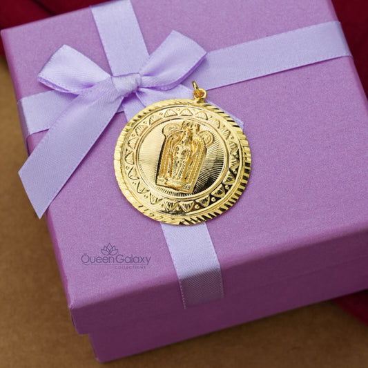 Gold Plated Guruvayoorappan Pendant