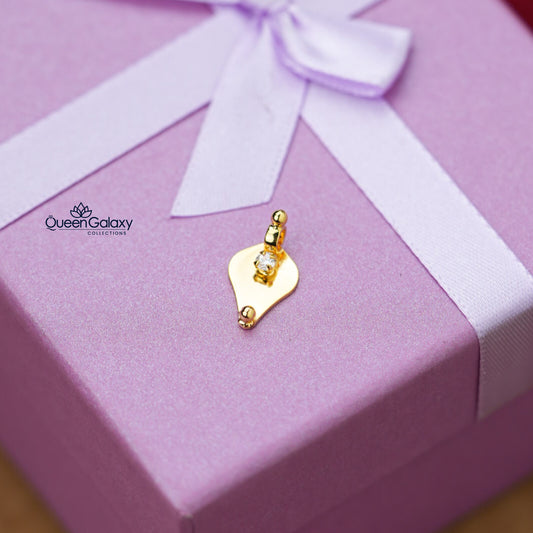 Gold Plated Stone Thali