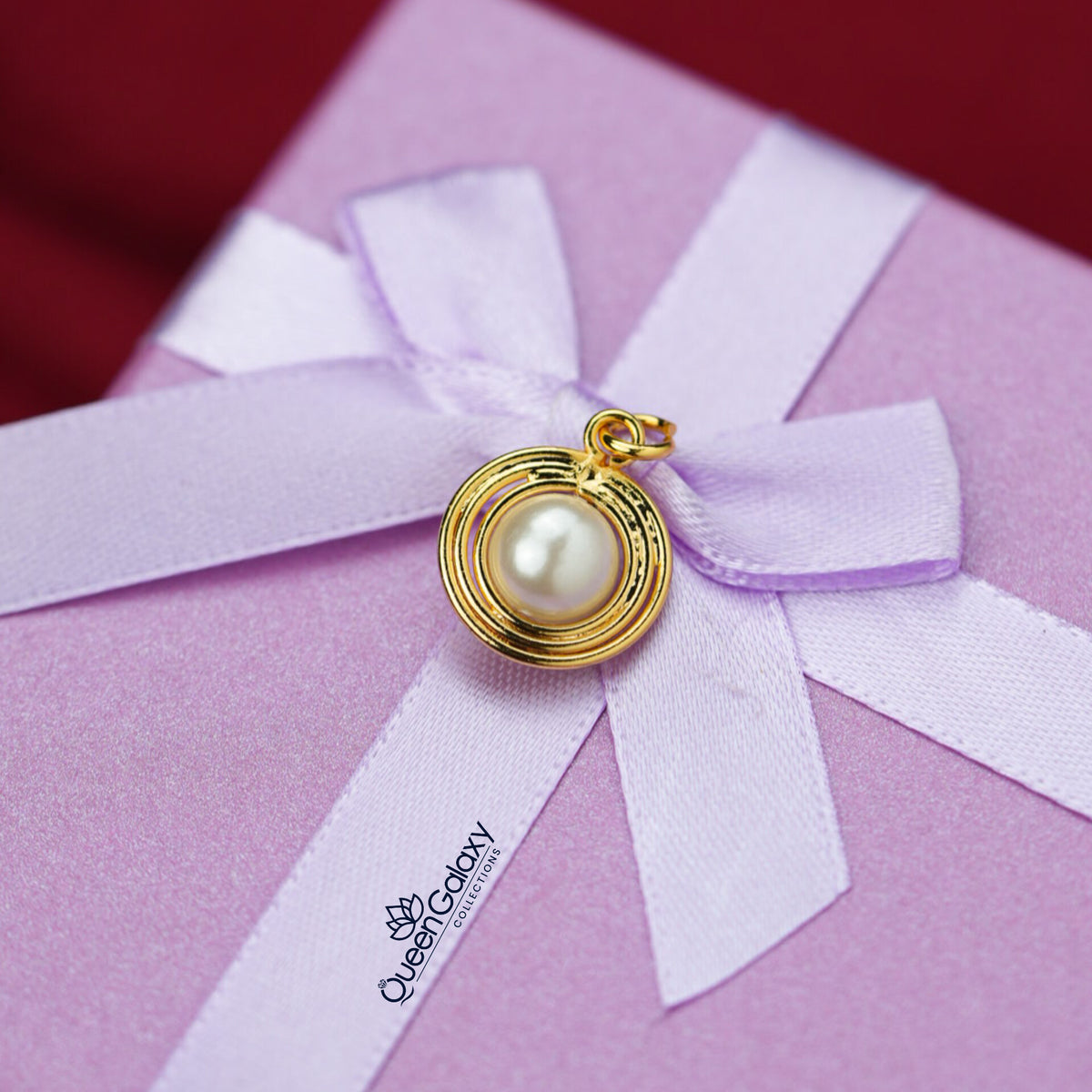 Gold Plated Pearl Pendant