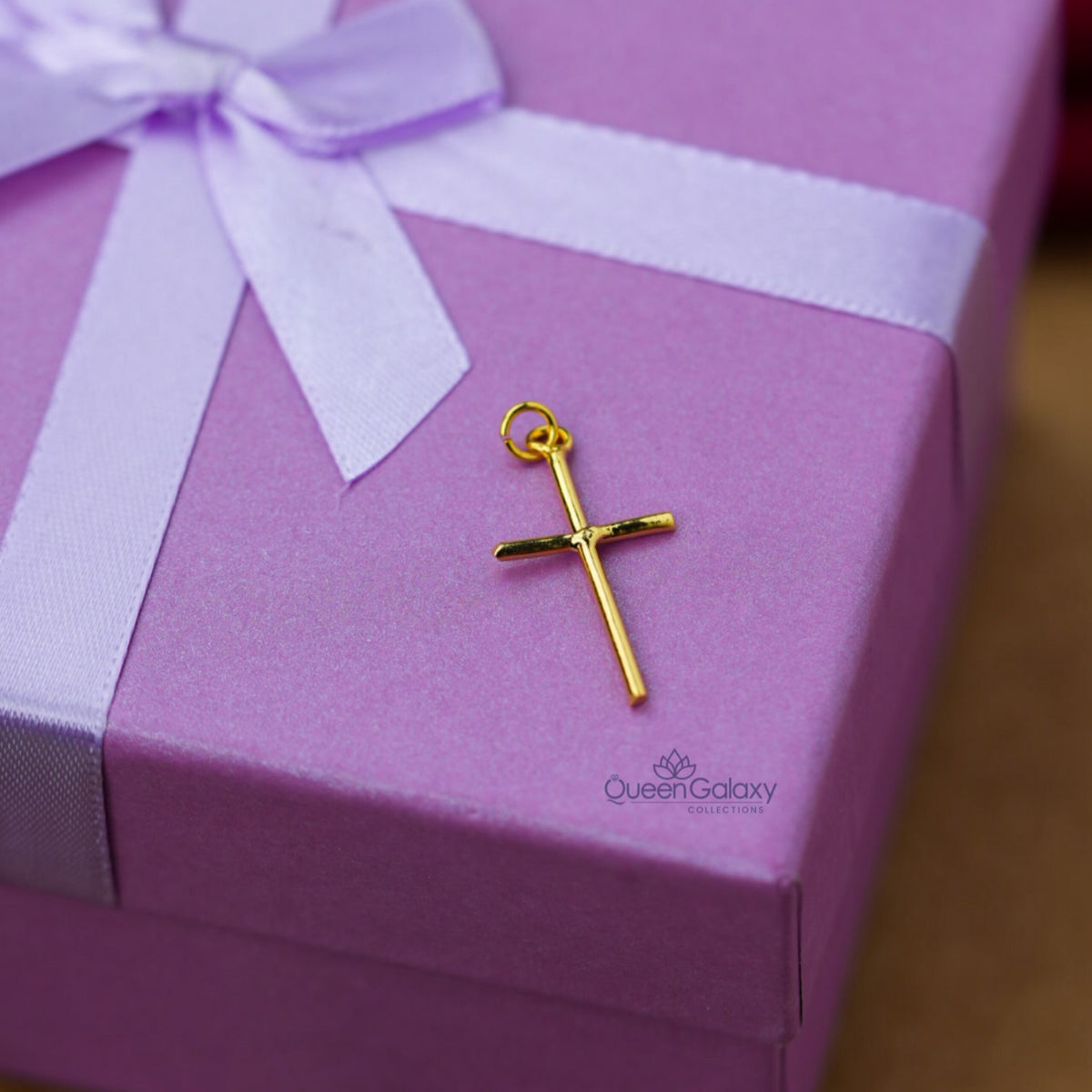 Gold Plated Cross Pendant