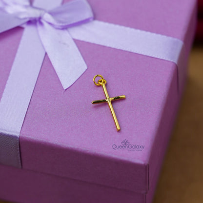 Gold Plated Cross Pendant