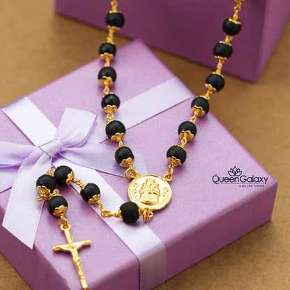 Gold Plated Karingali Rosary