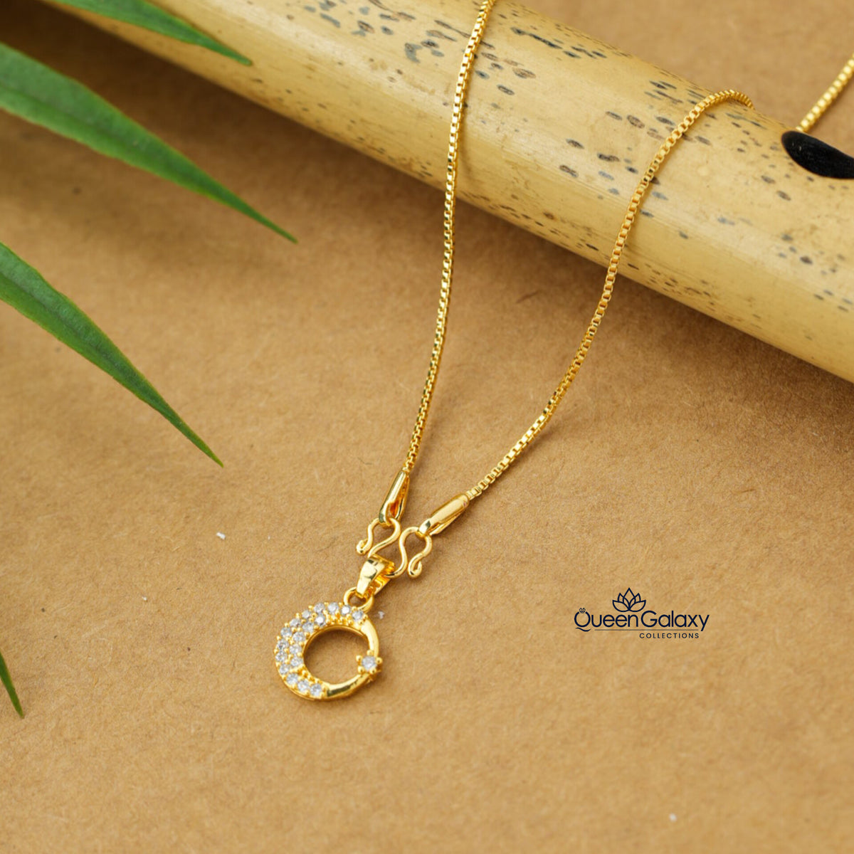 Gold Plated Chain With Pendant