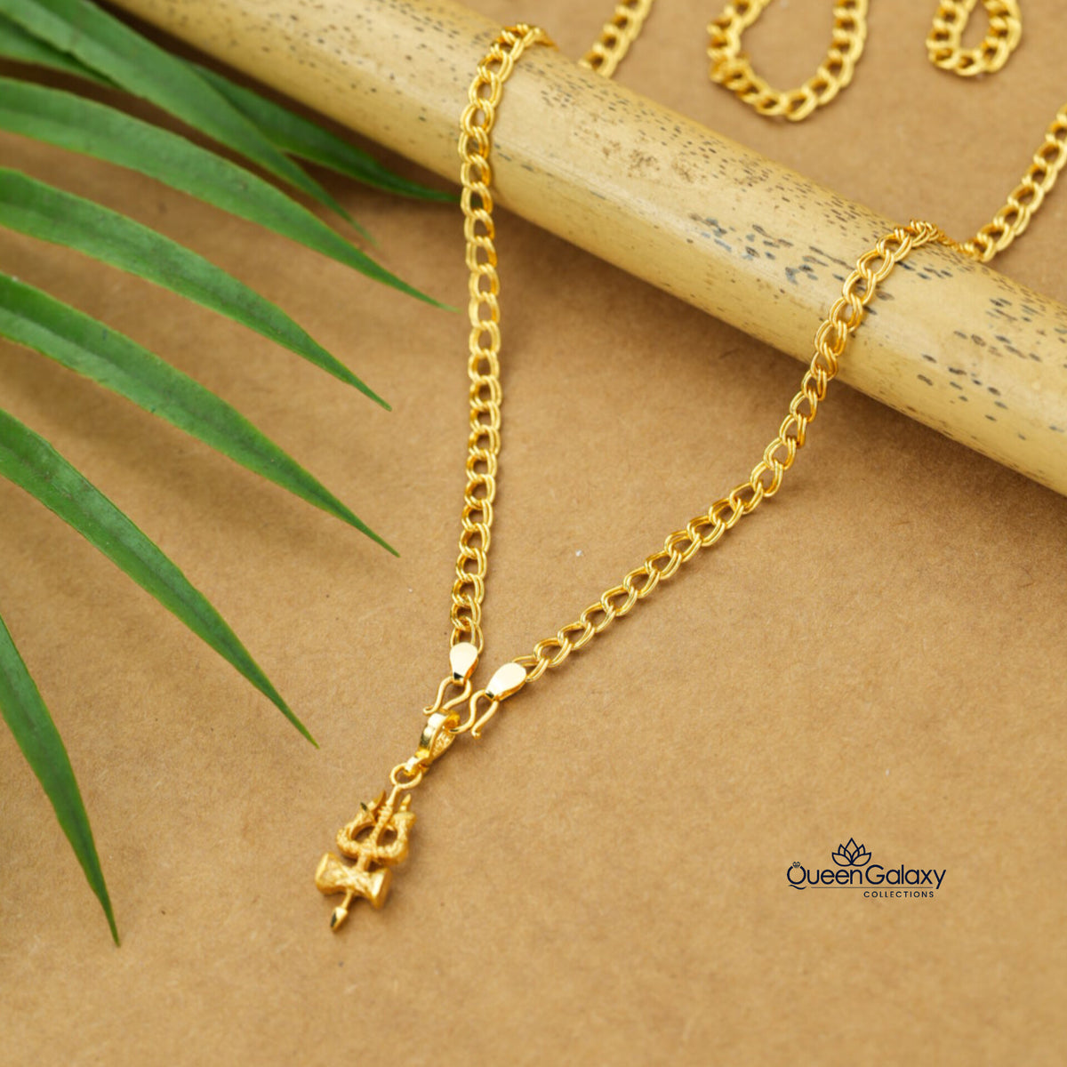 Gold Plated Chain With Pendant
