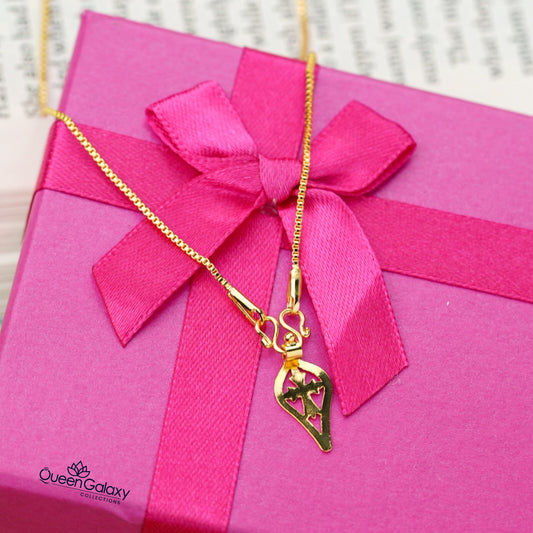 Gold Plated Chain With Thali