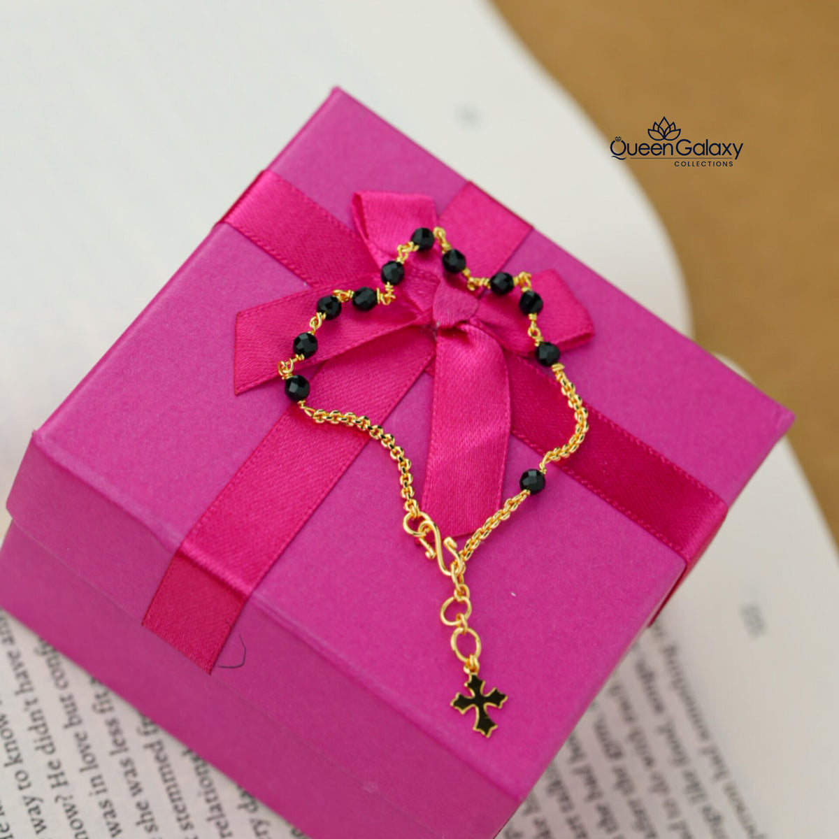 Gold Plated  Rosary Hand Chain