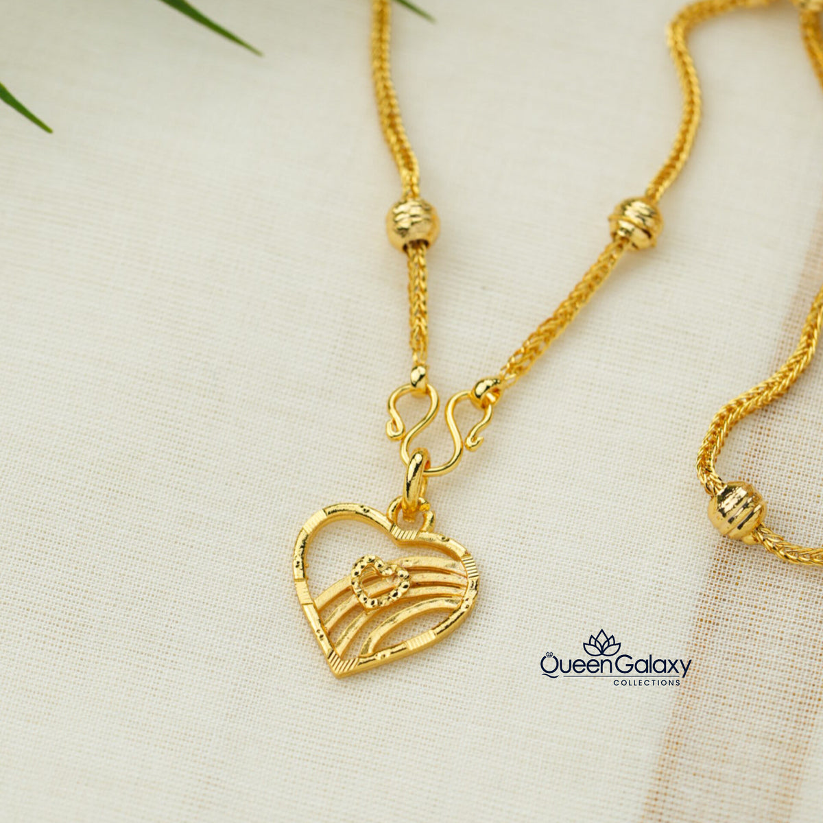 Gold Plated Chain With Pendant