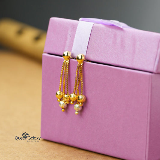 White Gold Plated Earrings
