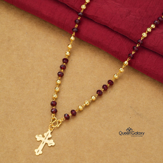 Gold Plated Chain With Pendant