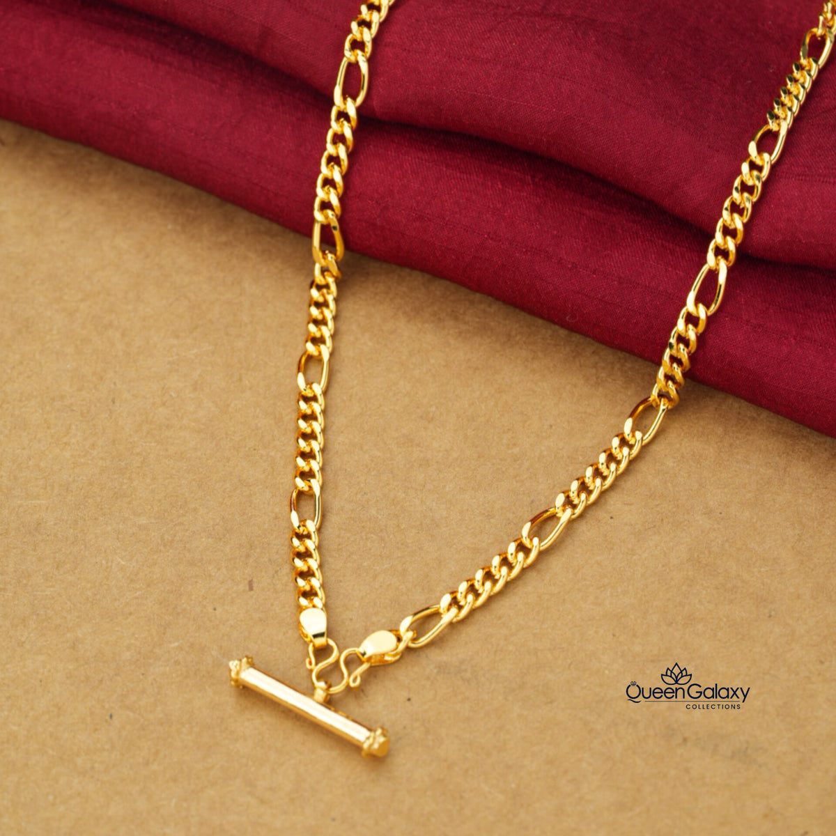 Gold Plated Chain With Pendant