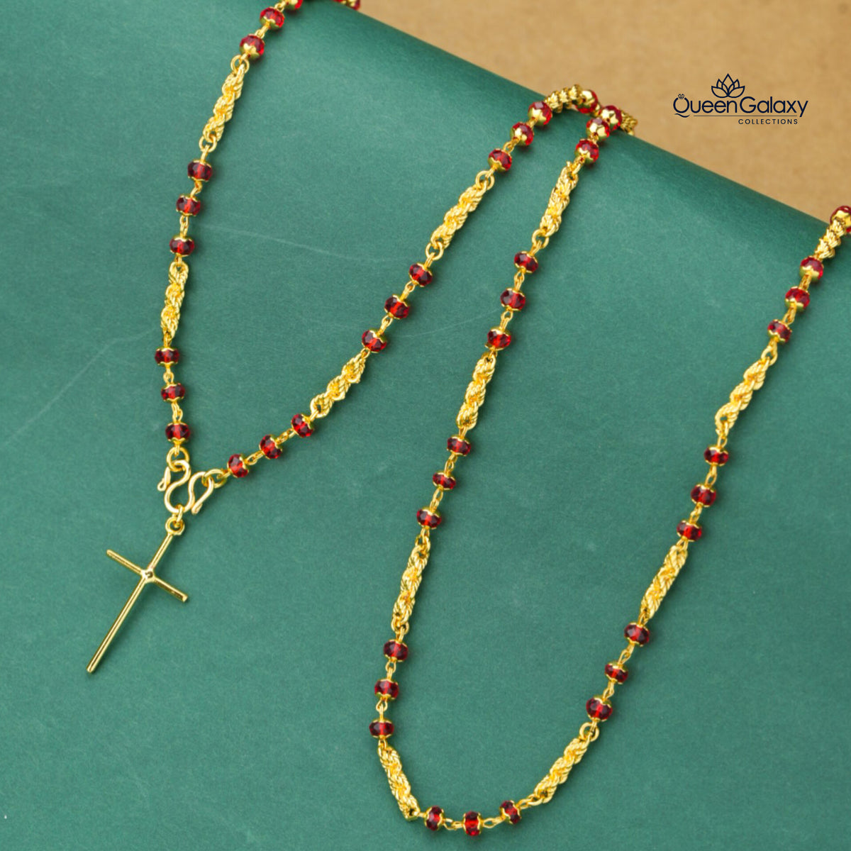 Gold Plated Crystal With Pendant