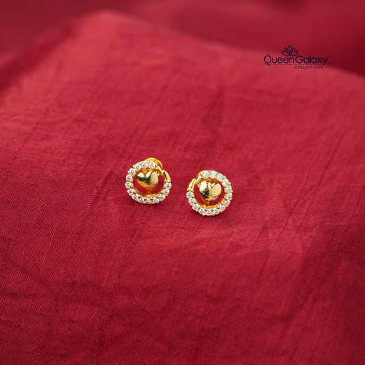 Gold Plated AD Stone Stud