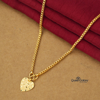Gold Plated Savitham Chain With Thali