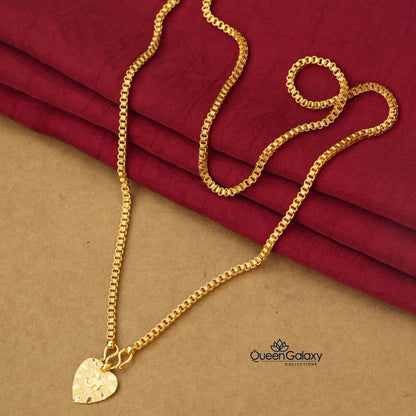 Gold Plated Savitham Chain With Thali