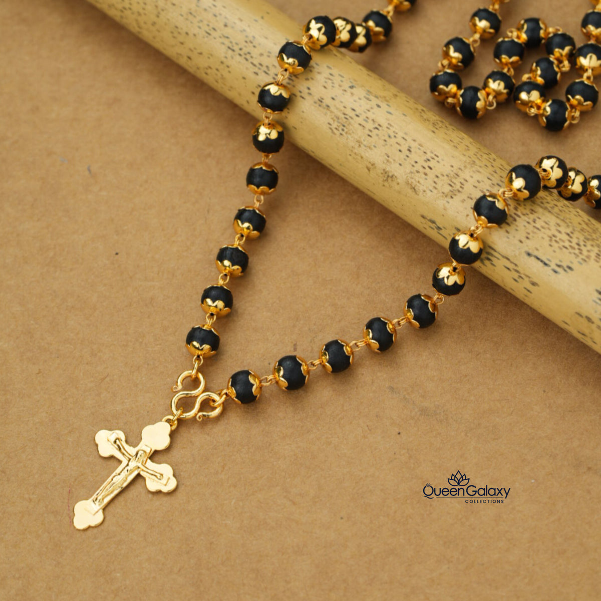 Gold Plated Special Work Karingali Chain With Pendant